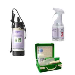 SPRAY DE DÉCONTAMINATION PORTATIFS
